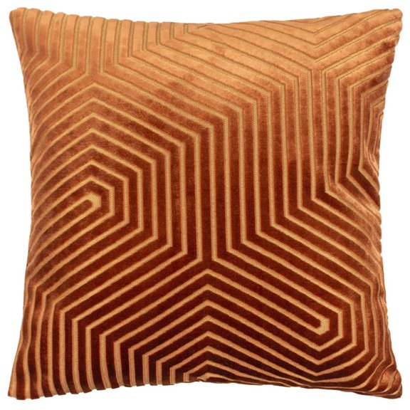 Paoletti Evoke Cut Throw Pillow Cover