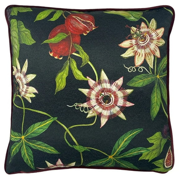 Paoletti Figaro Floral Throw Pillow Cover