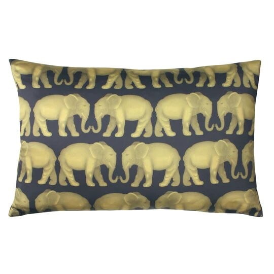 Paoletti Parade Elephant Throw Pillow Cover