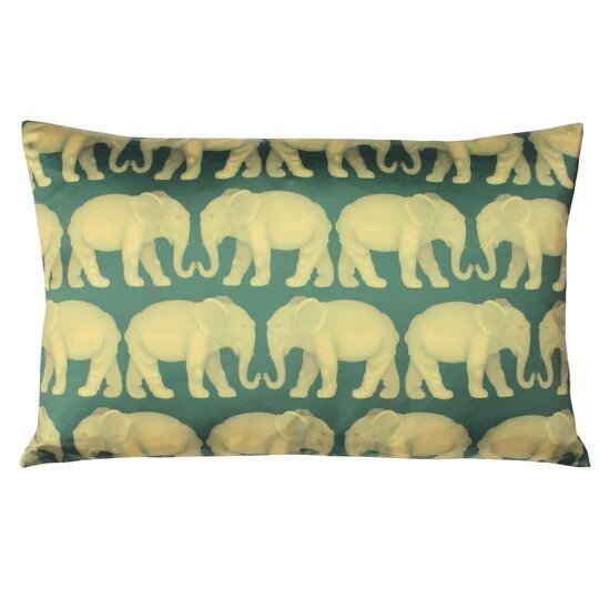 Paoletti Parade Elephant Throw Pillow Cover