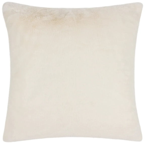 Paoletti Stanza Faux Fur Throw Pillow Cover