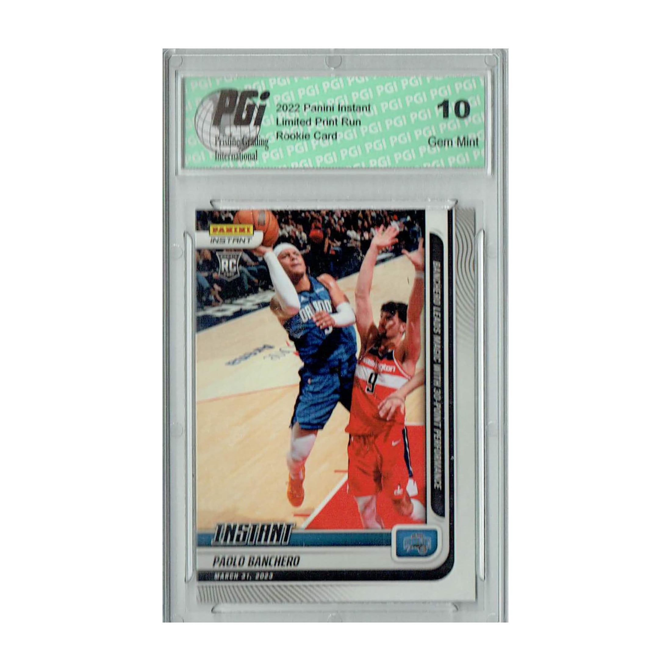 Paolo Banchero 2022 Panini Instant #214 Only 180 Made Magic Rookie Card