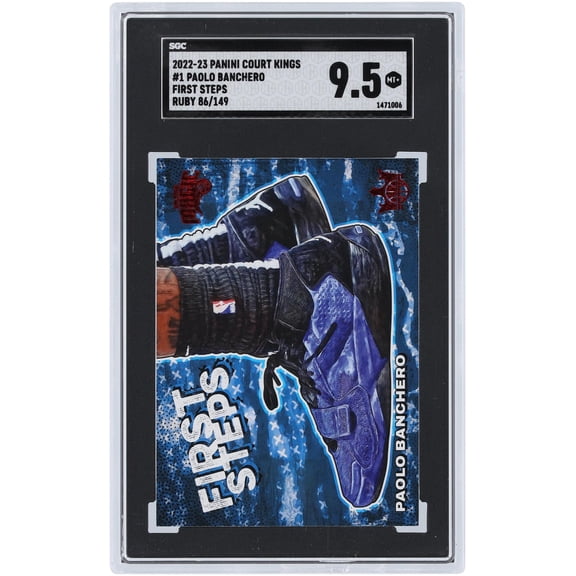 Paolo Banchero Orlando Magic 2022-23 Panini Court Kings First Steps #1 #86/149 SGC Authenticated 9.5 Rookie Card - Fanatics Authentic Certified