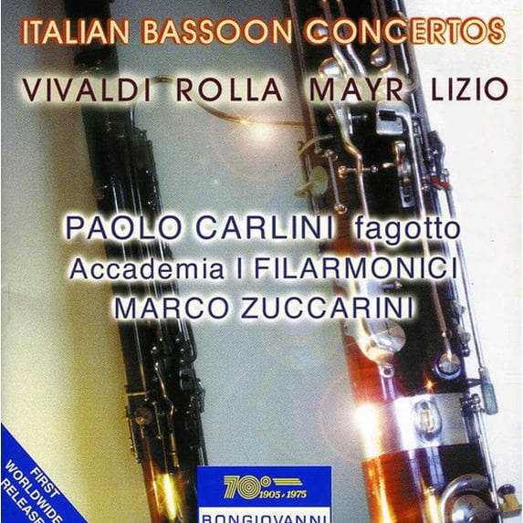 Paolo Carlini - Italian Bassoon Concertos - Music & Performance - CD
