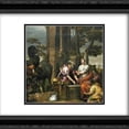 thumbnail image 1 of Paolo Veronese 2x Matted 20x20 Black Ornate Framed Art Print 'Rebecca and Eliezer', 1 of 2