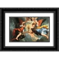 thumbnail image 1 of Paolo Veronese 2x Matted 24x18 Black Ornate Framed Art Print 'The Wife of Zebedee Interceding with Christ over her Sons [detail: 1]', 1 of 2