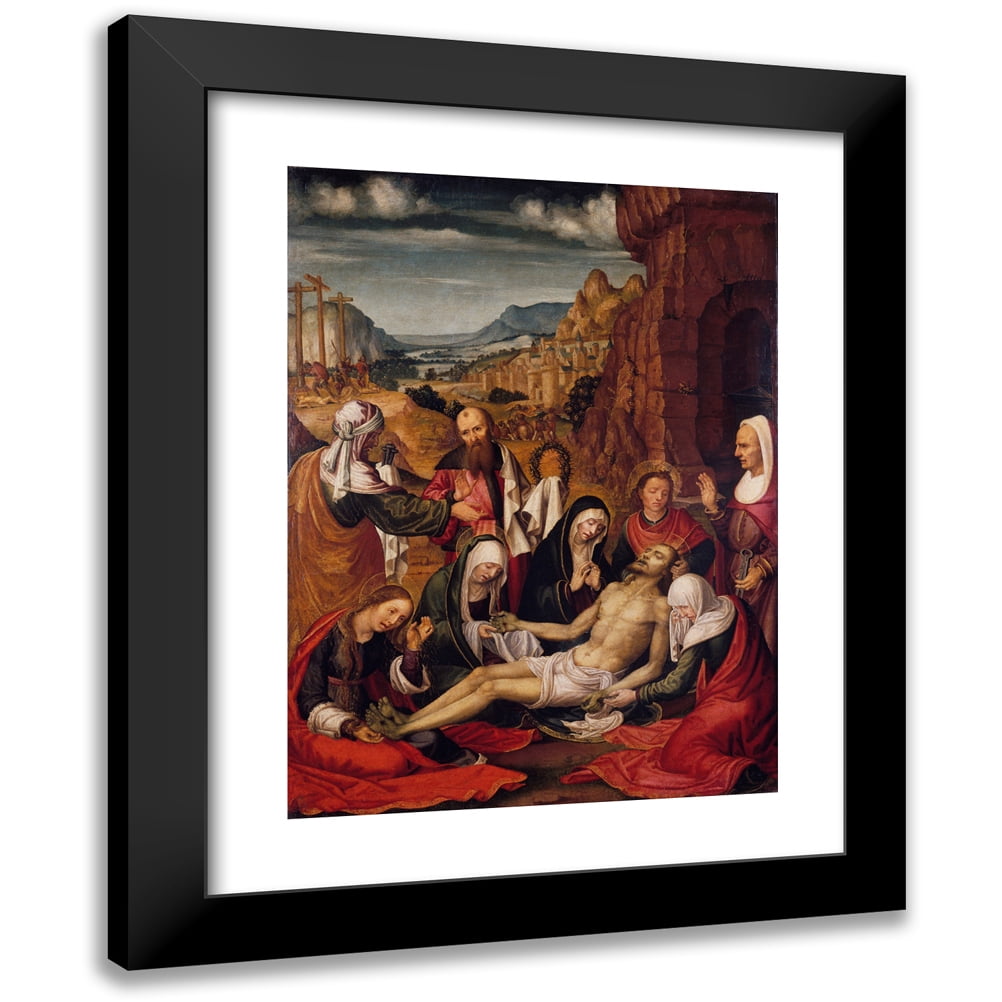 Paolo da San Leocadio 11x14 Black Modern Framed Museum Art Print Titled ...