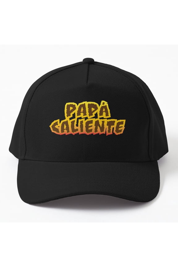 Papá Caliente Baseball Cap, Spanish Father Personality Statement Design, Classic Hat