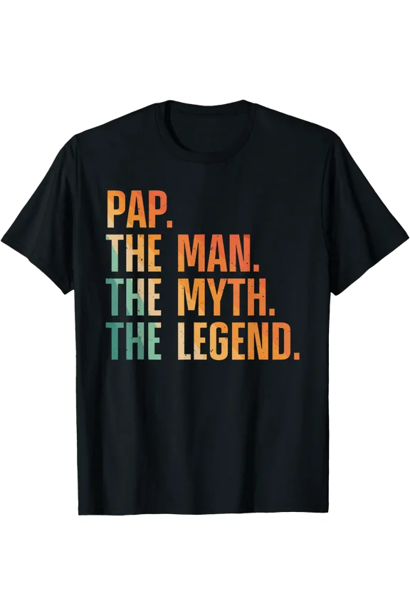 Pap Design For Grandpa Grandfather From Grand Pap T-Shirt, Unisex T-Shirt