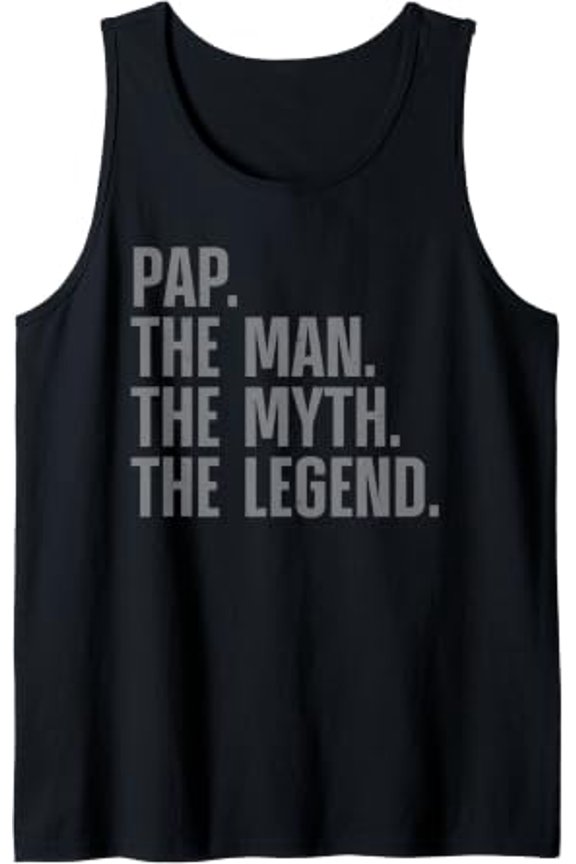 Pap Design Grandfather Pap Tank Top Size S-3XL