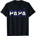 thumbnail image 1 of Papá El Salvador Flag Home Country Salvadorian T-Shirt, 1 of 4
