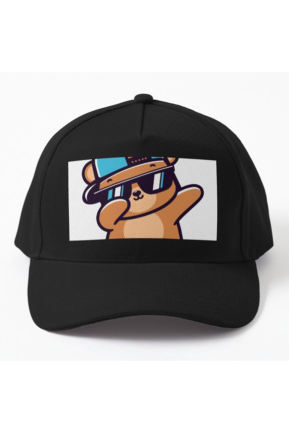 Papa Bear Energy Baseball Hat, Father Family Power Statement Design, Classic Cap