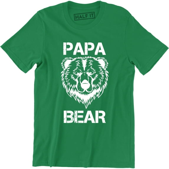 Papa Bear Funny for Dads Father's Day Gift Idea Men's T-Shirt
