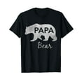 thumbnail image 1 of Papa Bear Great Gift For Dad, Father, Grandpa T-Shirt, 1 of 5