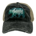 thumbnail image 1 of Papa Bear Hat Funny Fathers Day Gift Graphic Cap, 1 of 9
