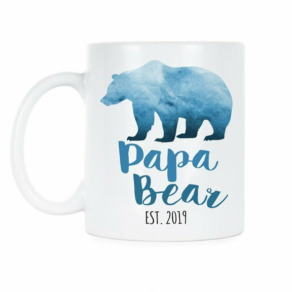 Papa Bear Papa Bear Mug New Dad Mug Papa Bear Coffee Mug