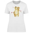thumbnail image 1 of Papa Bear Playing With Cubs Dood T-Shirt Women -Image by Shutterstock, Female XX-Large, 1 of 2