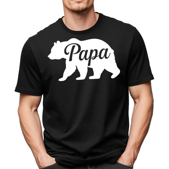 Papa Bear Shirt, Gift for Papa, New Dad Gift, Father's Day Shirt, Grandpa Bear Tee, Strong Paternal Figure