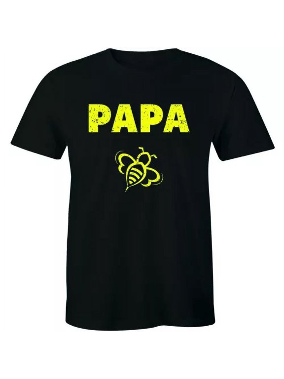 Papa Bee Shirt Funny Dad Bees Lover Fathers Day Daddy T-shirt, Vintage Birthday Gift