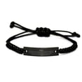 thumbnail image 1 of Papa Black Rope Bracelet - The Warm and Cherished Keeper of Secrets and Best Storyteller - Perfect Gift for Fathers Day, Birthday, or Christmas, 1 of 1