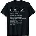 thumbnail image 1 of Papa Definition Grandpa Father's Day Gifts - Men T-Shirt, 1 of 3