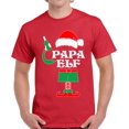 thumbnail image 1 of Papa Elf Family Xmas Costume Christmas Mens Shirt - S M L XL 2XL 3XL 4XL 5XL Xmas Graphic Tee - Christmas Gift Holiday T-Shirt for Men, 1 of 2
