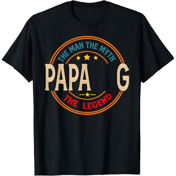 Papa G The Legend The Man, Papa G T-Shirt