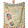 thumbnail image 1 of Papa Gifts from Grandchildren, Christmas Birthday Gifts for Papa, Best Papa Ever Gifts from Granddaughter Grandson, Xmas Gift for Papa from Grandkids, Papa Presents Throw Blanket 60 x 50 Inch, 1 of 6