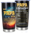 thumbnail image 1 of Papa Gifts, Papa Fathers Day Gift, 20oz Tumbler Birthday Gifts for Papa from Grandkids, Papa Birthday Gifts from Granddaughter, Best Papa Christmas Gifts from Grandchildren, 1 of 6