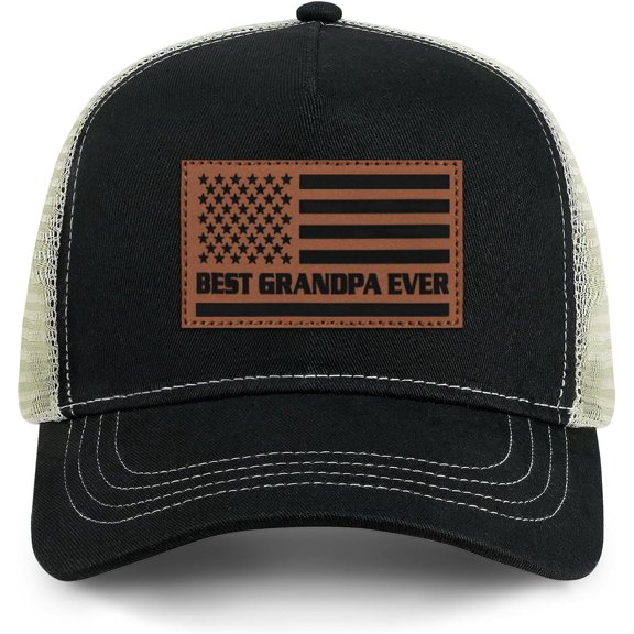 Papa Gifts from Grandkids American Flag Hat for Grandpa