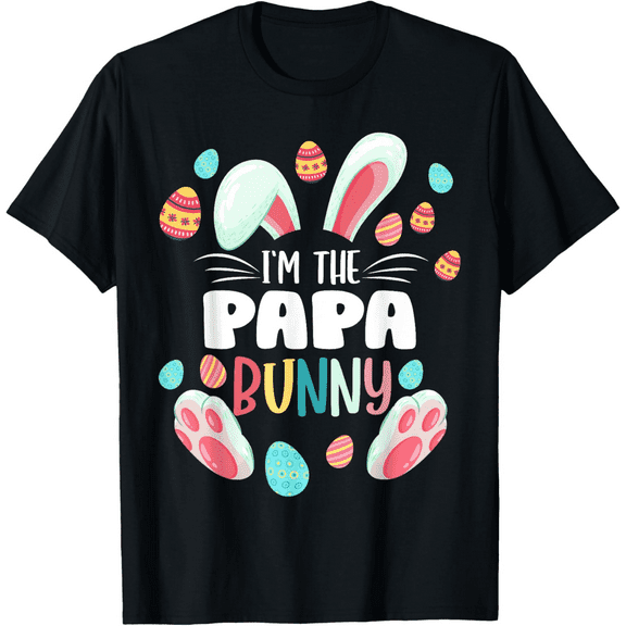 Papa Graphic Tee for Men, Soft Casual T-Shirt