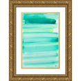 thumbnail image 1 of Papa, Kat 17x24 Gold Ornate Wood Framed with Double Matting Museum Art Print Titled - Colour Study I, 1 of 4