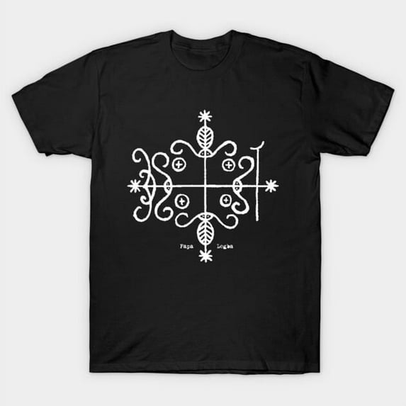 Papa Legba Funny Voodoo Loa Retro Haitian Vodou Spirit Crossroads Art G5875 T-Shirt, for men and women, Up to Size 5XL