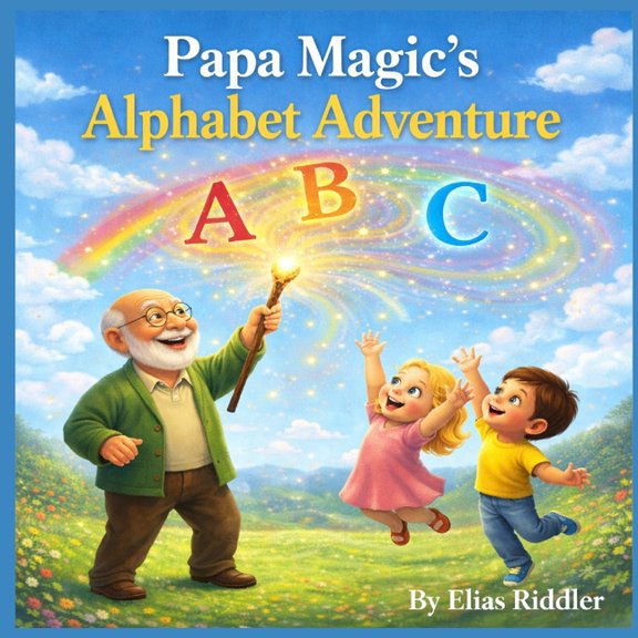 Papa Magic Adventures Papa Magic's Alphabet Adventure: A-Z: Learning Letters Together, Book 1, (Paperback)