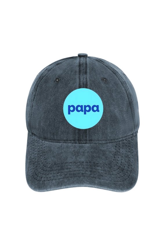 Papa Navy Baseball Cap for Men Women, Adjustable Snapback Hats Cotton Hat