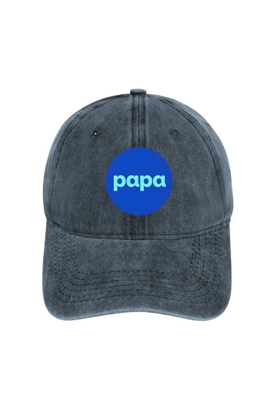 Papa Navy Baseball Cap for Men Women, Adjustable Snapback Hats Cotton Hat