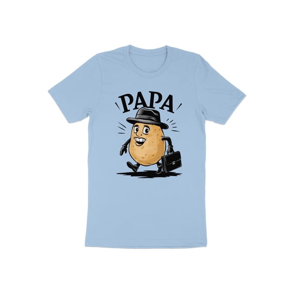 Papa Potato Foodie Dad Daddy Father Gift for Men Husband T-Shirt Father's Day Birthday Holiday Present for Daddy Tshirt
