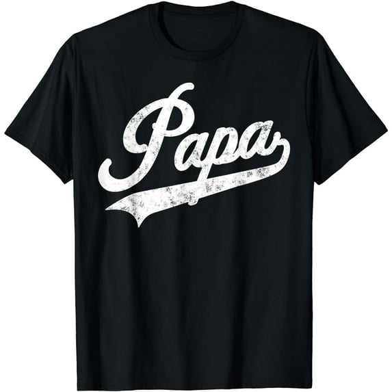Papa Retro Style Father’s day gift for Funny Papa Grandpa T-Shirt
