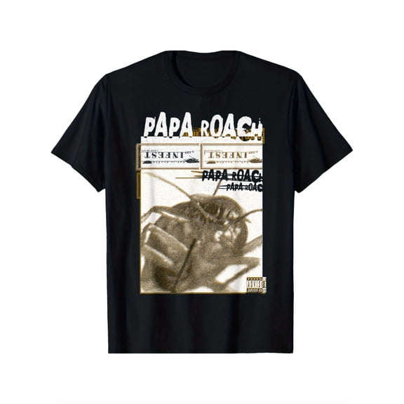 Papa Roach- Official Merch- Infest Photo-Shirt, Regular Fit, Comfortable and Stylish