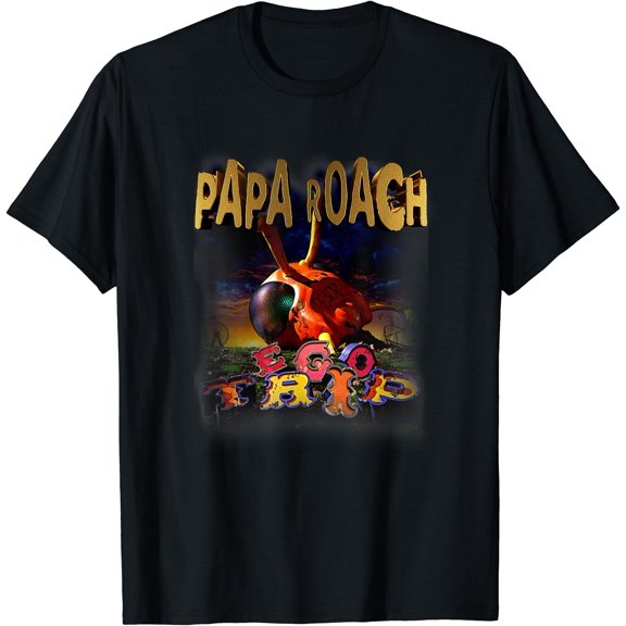 Papa Roach - Official Merchandise - Ego Trip T-Shirt, Unisex T-Shirt