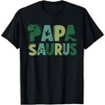 Papa Saurus Family Dinosaur T T-Shirt - Walmart.com
