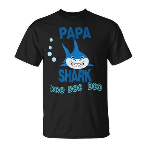 Papa Shark Father Camisa De Regalo T-Shirt – Spanish Father’s Day Gift Tee, Papa En Español Graphic Shirt, Cute Dad and Family Humor Vintage Style