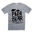 thumbnail image 1 of Papa Shirt Bear Shirt Father's Day Papa Tee Papa Birthday Gift Tee Papa Gift Ideas Fathers Day Gift (3X-Large Grey), 1 of 6