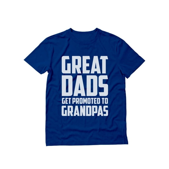 Papa Shirt Dad Gifts from Daughter Son Fathers Day Grandpa Dads Funny Shirts Medium Blue
