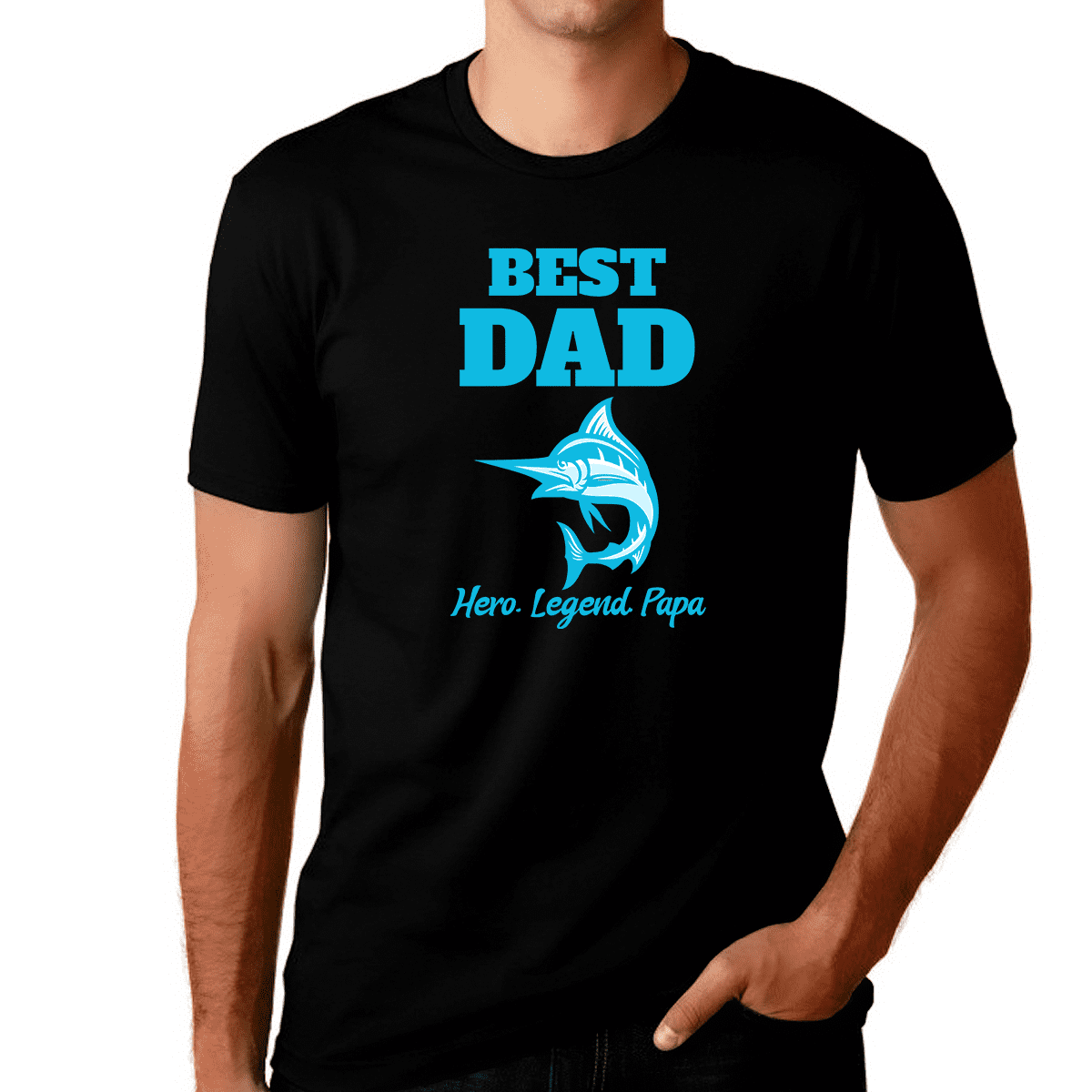 Papa Shirt Fathers Day Shirt Cool Fishing Shirt Fishing Dad Shirt
