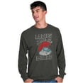 thumbnail image 1 of Papa Smurf Ladies Love the Beard Cool Men's Long Sleeve Tee T Shirt Brisco Brands S, 1 of 6