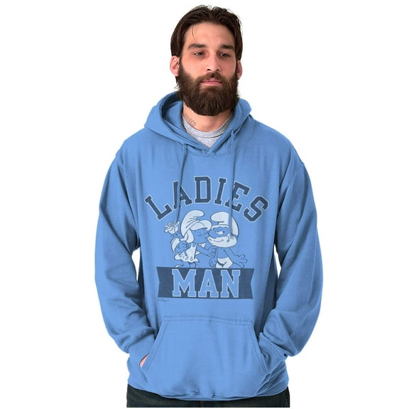 Papa Smurf Smurfette Ladies Man Swag Hoodie Hooded Sweatshirt Men Brisco Brands M
