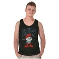 thumbnail image 1 of Papa Smurf Vintage Varsity Cartoon Tank Top T Shirts Men Women Brisco Brands S, 1 of 6