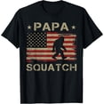 thumbnail image 1 of Papa Squatch Bigfoot Sasquatch Papasquatch Father'S Day Men T-Shirt, 1 of 6