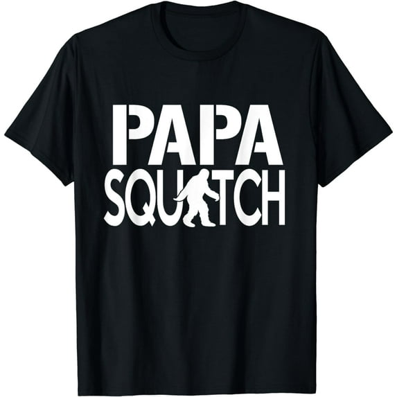 Papa Squatch Shirt - Gifts for Dad Sasquatch Bigfoot